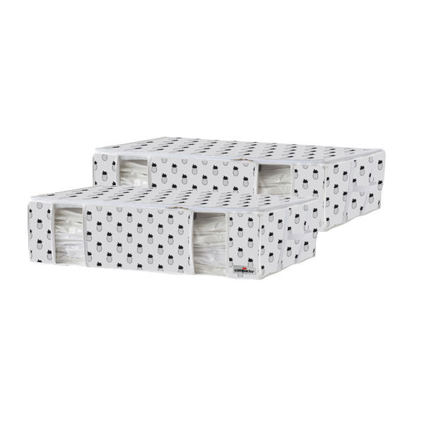 Set of 2 Compactor Tropic Vacuum Storage Totes – Large