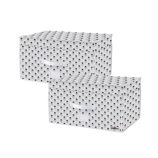 Set of 2 Compactor Tropic Vacuum Storage Trunks - XL