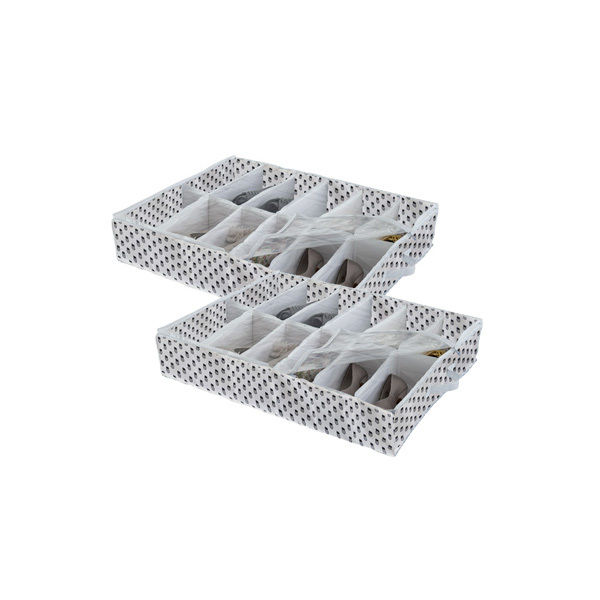 Set of 2 "Tropic" Shoe Storage Bag