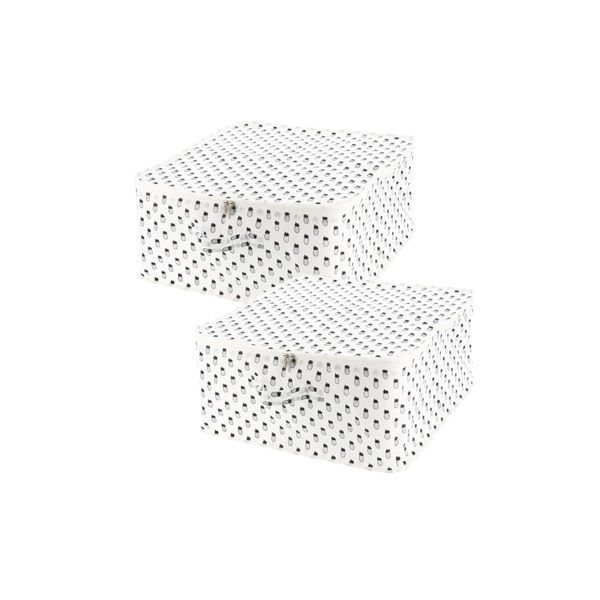 Set of 2 "Tropic" Zipped cover