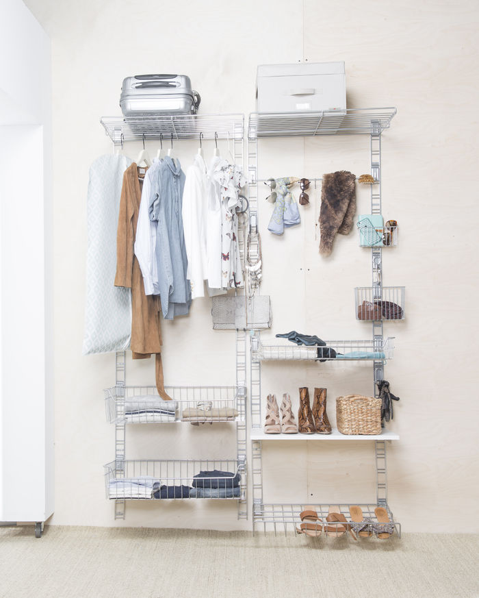 Set of 2 Walltech Dressing Room Shelf Brackets 3 Compactor