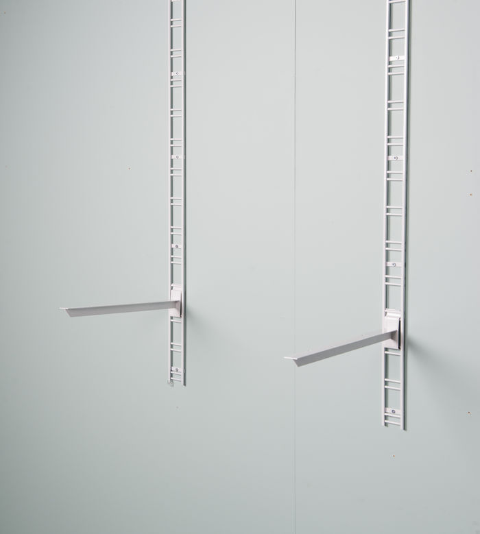 Set of 2 Walltech Utility Room Shelf Brackets 2 Compactor