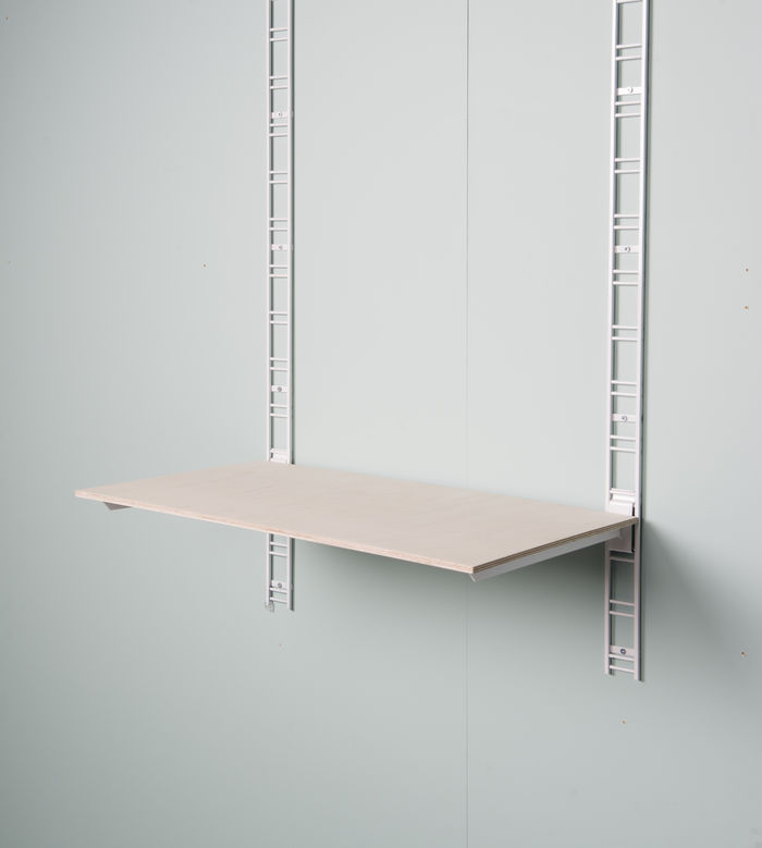 Set of 2 Walltech Utility Room Shelf Brackets 3 Compactor