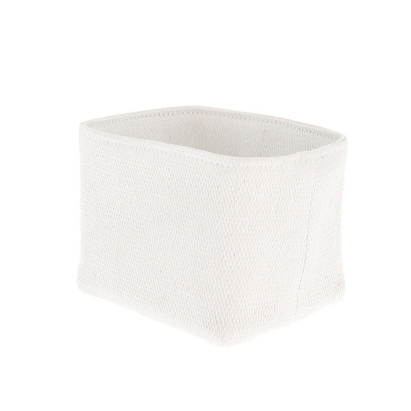 Set of 3 baskets "Noah" - White