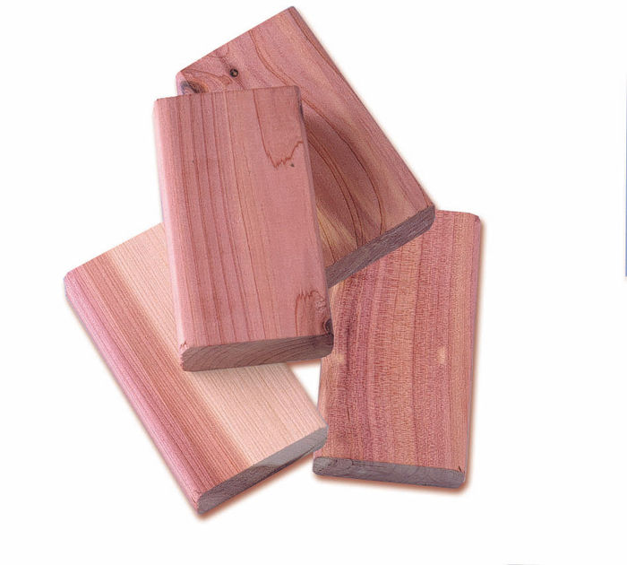 Set of 4 Moth Repellant Cedar Wood Blocks for Drawers 1 Compactor