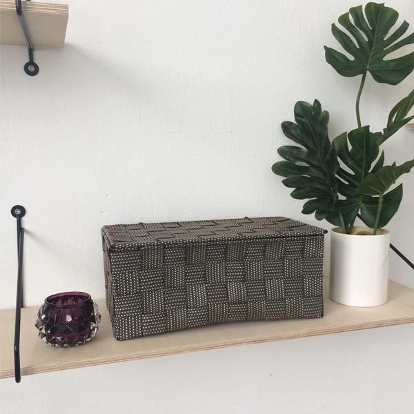 "Toronto" Large Storage Box – Brown