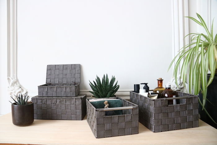 "Toronto" Large Storage Box – Brown