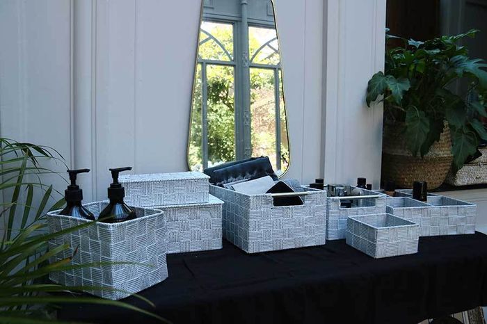 "Toronto" medium drawer organiser - White