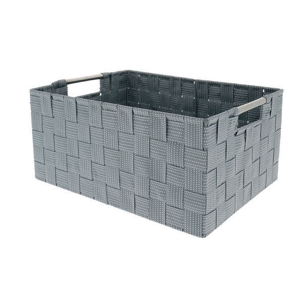 "Toronto" Medium Storage Basket – Grey
