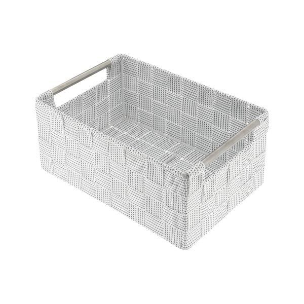 "Toronto" Small Storage Basket – White
