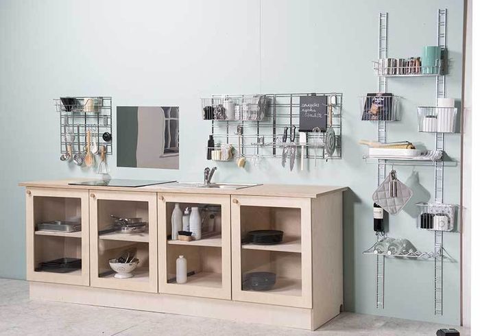 "Walltech Kitchen" bottle stand 3 Compactor