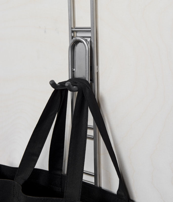 Walltech Dressing Room Double Storage Hook - Short 2 Compactor