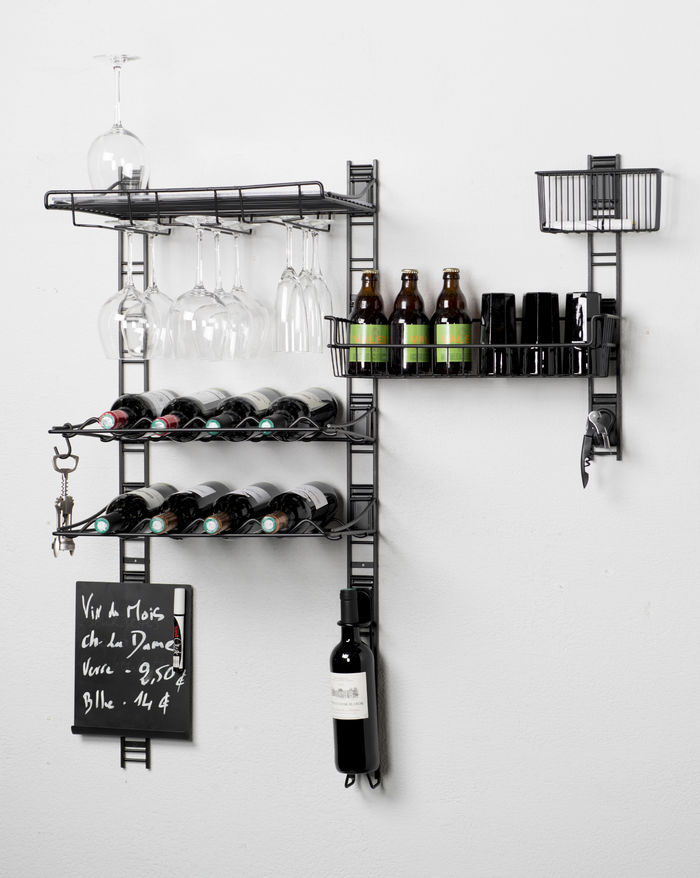 Walltech Garage Single Bottle Rack 4 Compactor
