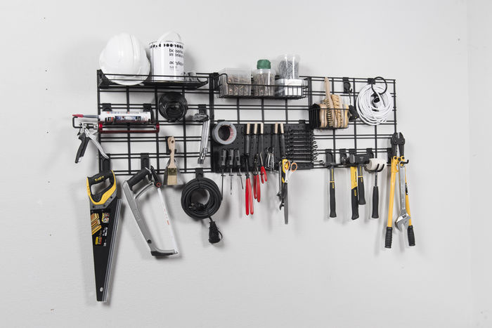 Walltech Garage Double Storage Hook - Long 4 Compactor