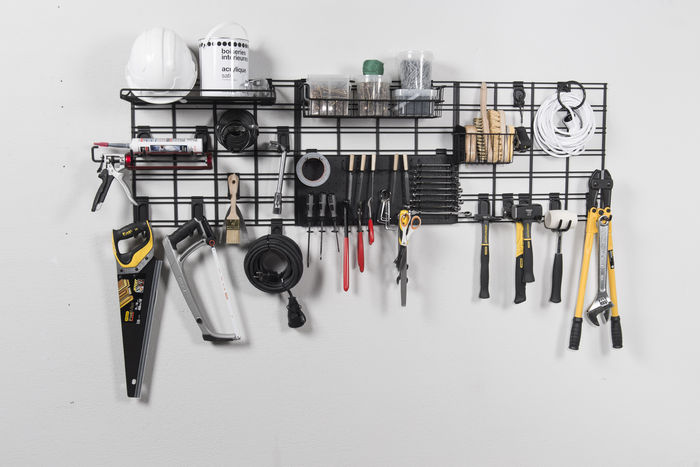 Walltech Garage Single Storage Hook - Long 4 Compactor