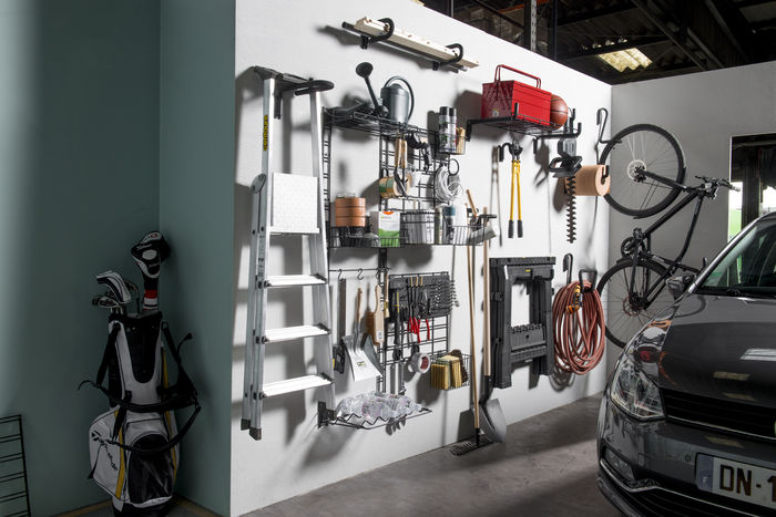 Walltech Garage Double Storage Hook - Short 5 Compactor