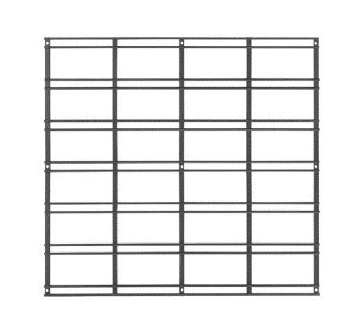 Walltech Garage Grid Support Frame 1 Compactor