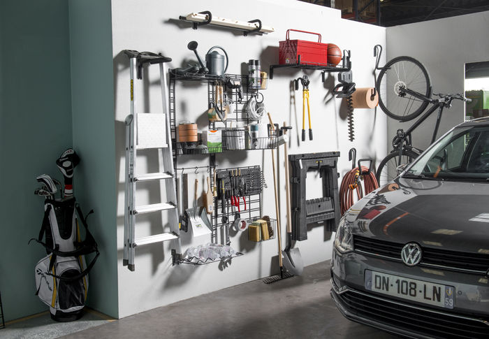 Walltech Garage Tool Storage Rack 5 Compactor