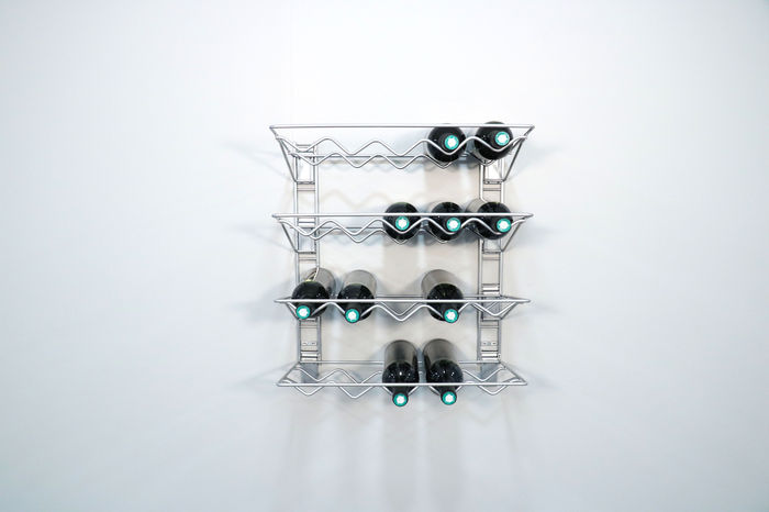 Walltech Kitchen Wine/Bottle Storage Rack Starter Kit 2 Compactor