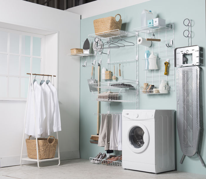 Walltech Utility Room Shoe Rack 3 Compactor