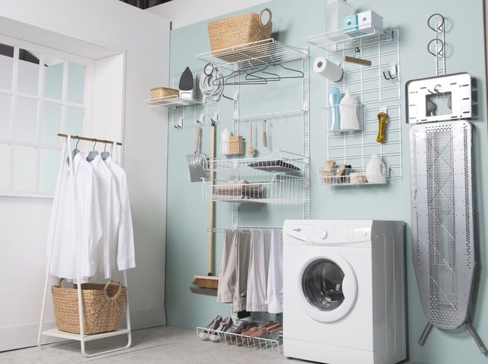 Walltech Utility Room Single Storage Hook - Short 3 Compactor