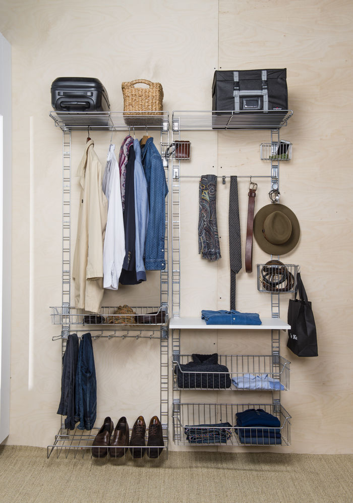 Walltech Utility Room Trouser Hanging Rack 4 Compactor