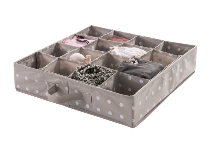 Rivoli Drawer Organiser with 16 Compartments 1 Compactor