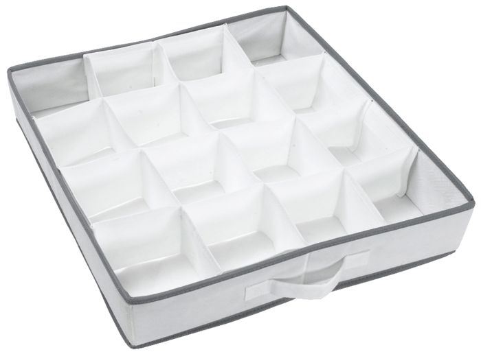 World of Storage Drawer Organiser with 16 Compartments  1 Compactor