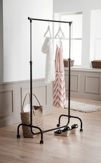 Set of Range Eco clothes rail with hangers
