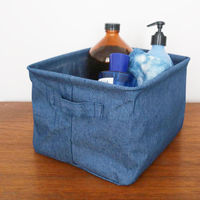 Basket "Denim" blue jean Size S