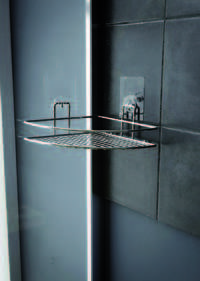 Bestlock Magic Wall Mountable Self Adhesive Corner Shelf