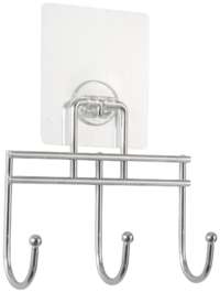 Bestlock Magic No Drilling Wall Mountable Triple Hook