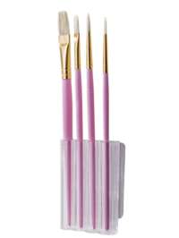 Bestlock Magic Vision Wall Mountable Make-up Pencil And Brush Holder - Transparent