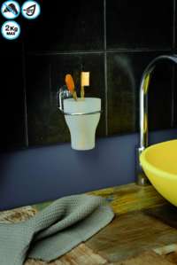 Bestlock Magic Wall Mountable Toothbrush Holder