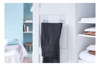 Bestlock Magic Wall Mountable Single Trouser Rail