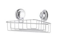 Bestlock Suction Wall Mountable Corner Storage Shelf