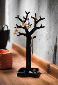 Tree Jewellery Stand - Black