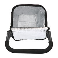 Black shopping trolley isothermal