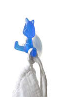"Funny" Cat Suction Wall Hook - Blue