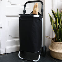 Brooklyn Shopping Trolley with insulated compartment