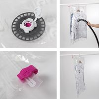 "Espace +"  Space Saving Hanging Vacuum Bag - Short