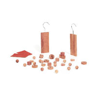 Set of 34 Moth Repellant Cedar Blocks for Drawers and Wardrobe