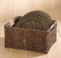 "Dee" Small Woven Storage Basket