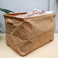 Flexible Cork Storage Basket - Large