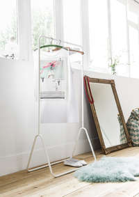 Fyn Single Metal Clothes Hanging Rail