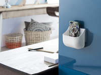 "Hang It" Wall Mountable Small Curved Home Storage Box