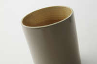 Small Bamboo Utensil Holder - Taupe