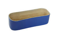 Bamboo Cutlery Tray - Indigo Blue