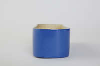 Bamboo Cutlery Tray - Indigo Blue