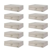 Set of 10 Underbed Compactor 2.0 Vacuum Storage Boxes - XXL